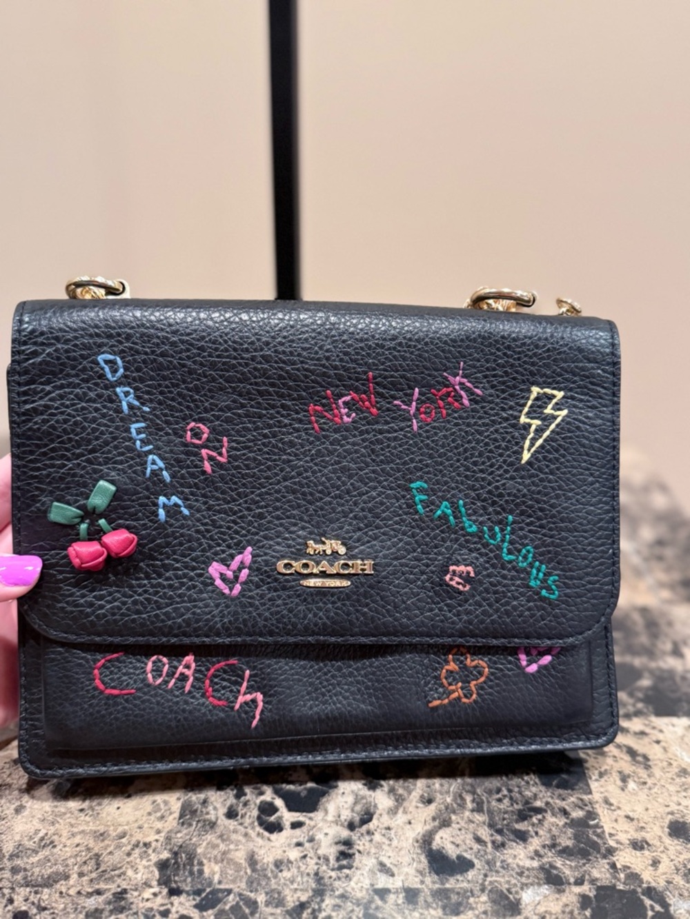Coach Klare Crossbody with Diary Embroidery RARE LIMITED EDITION - Picture 4 of 15